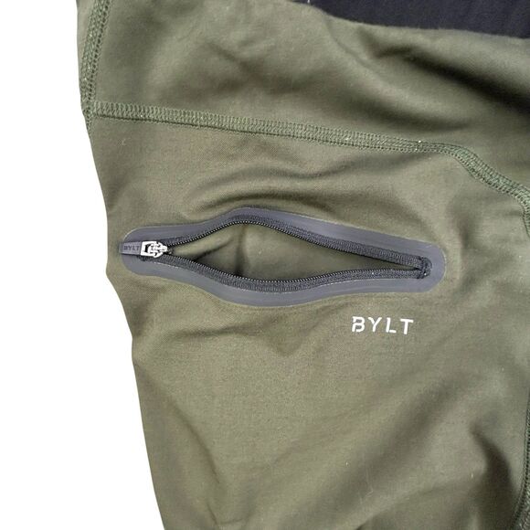 Bylt Premium Jogger Mens L Green Pull On Drawstring Activewear Track Pants - Picture 3 of 12